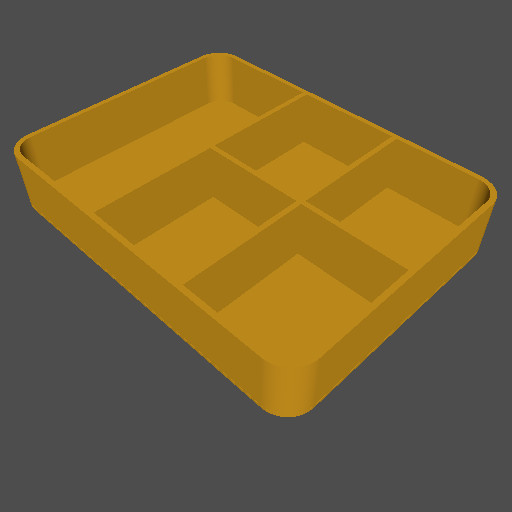 Compartmentalized Organizer Tray preview